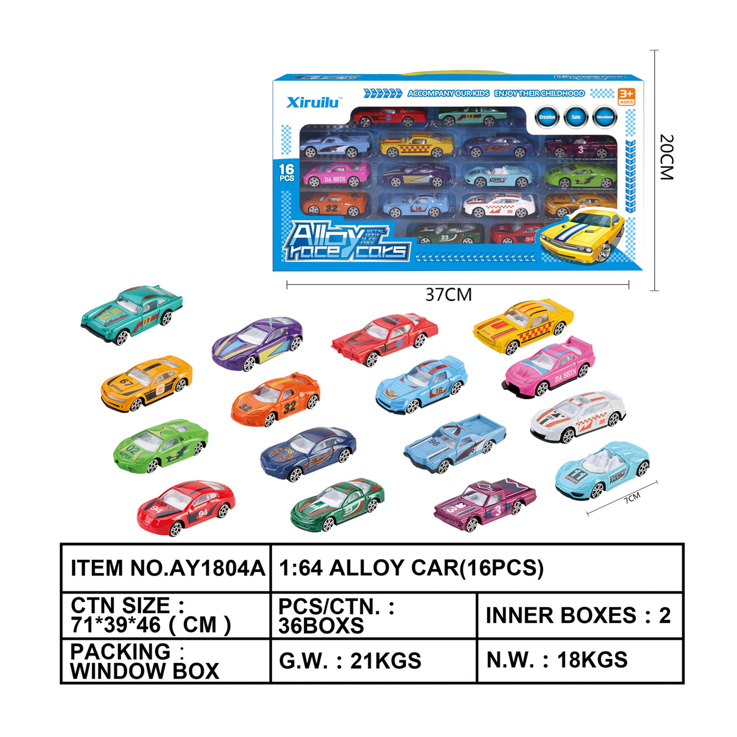 3PCS Alloy Promotional Set Miniature 1/64 Diecast Model Car Toys diecast toys