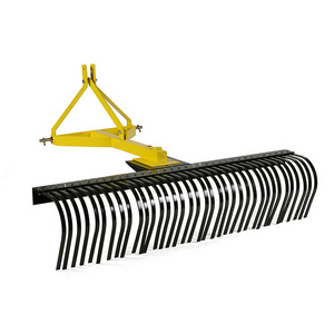 RCM Landscape Rake Tines Poultry Farm Manual Raking Machine Tractor Stick Rake