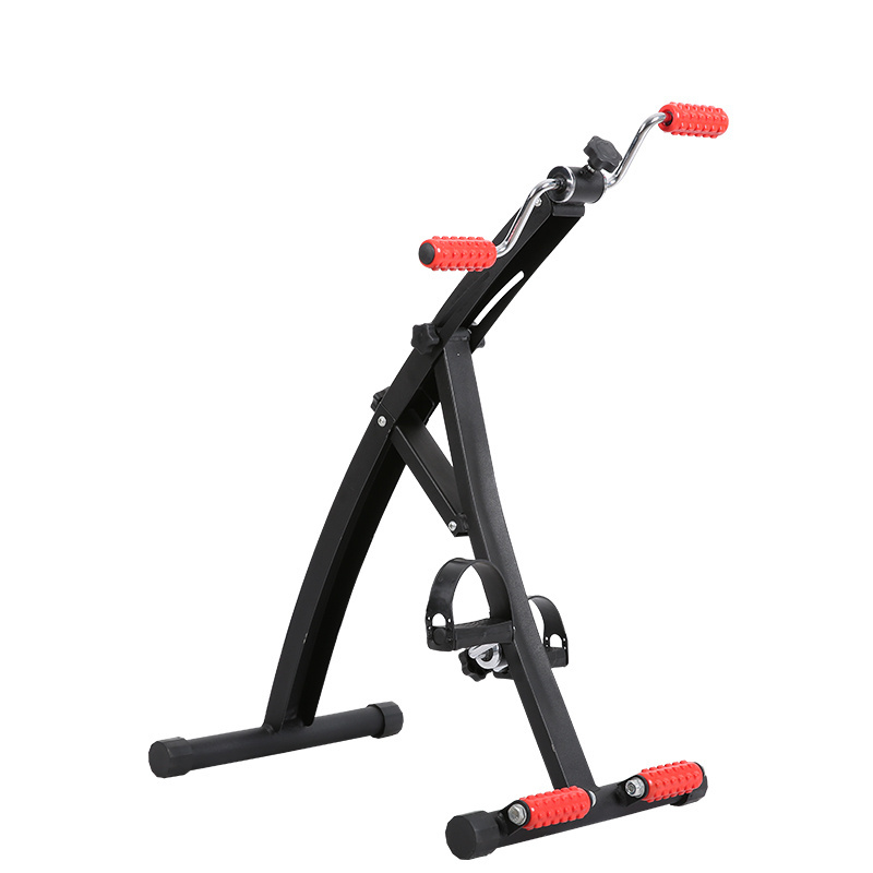 Retractable Dual Bike Pedal Cycle Gear Massage Leisure Fitness Equipment for Elderly Indoor Trainer Stationary Bicycle