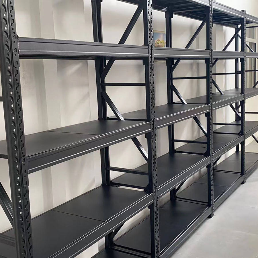 5 Layers Shelves Unit Stacking Racks Boltless Storage Racking Garage Shelving 300KG per Layer for Sale