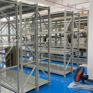 Light and Heavy Steel Shelves Non Punching Adjustable Commodity Shelves Industrial Metal Unit Stacking Racks