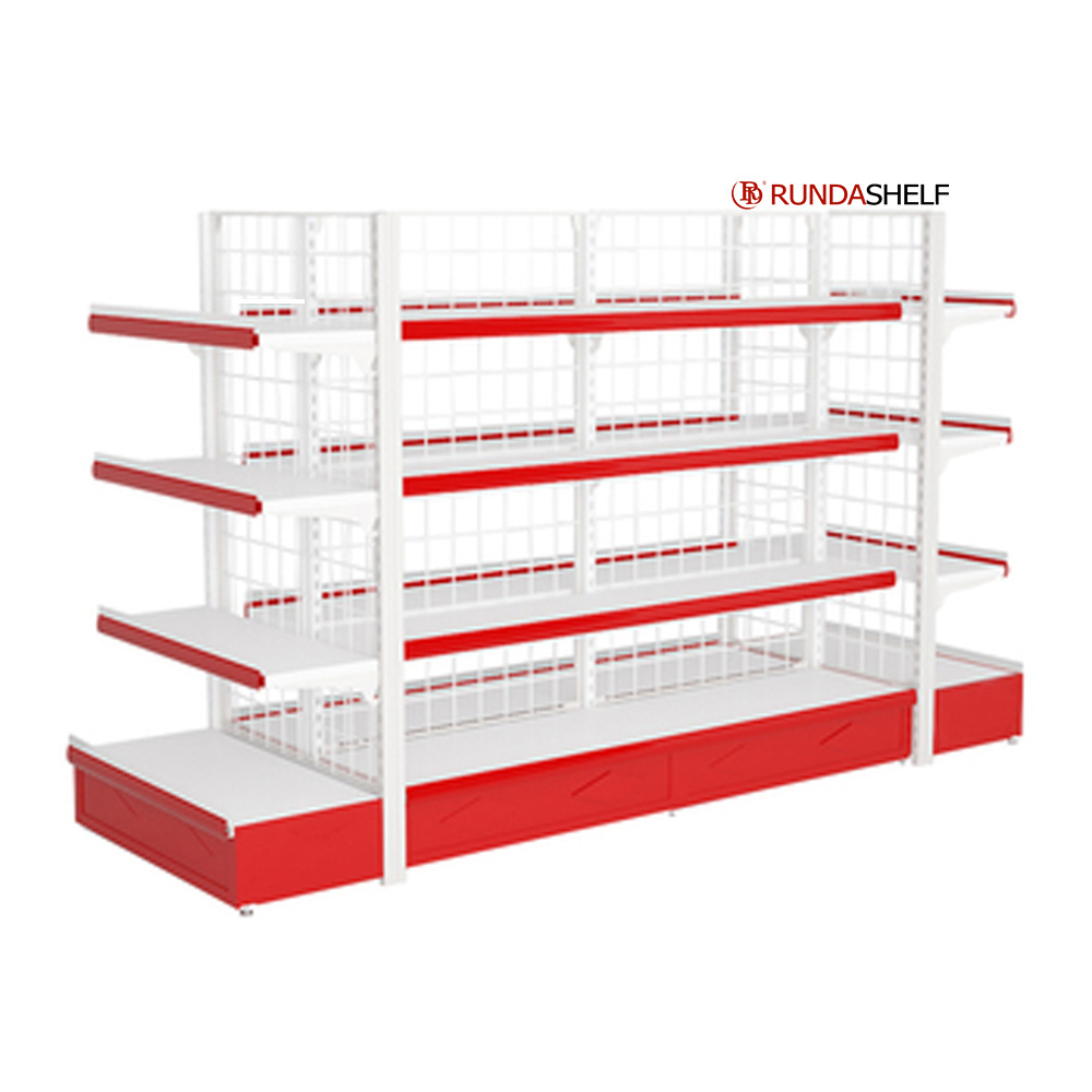 great quality light duty load capacity supermarket convenience store shopping mall display shelves gondola ranking shelving rack