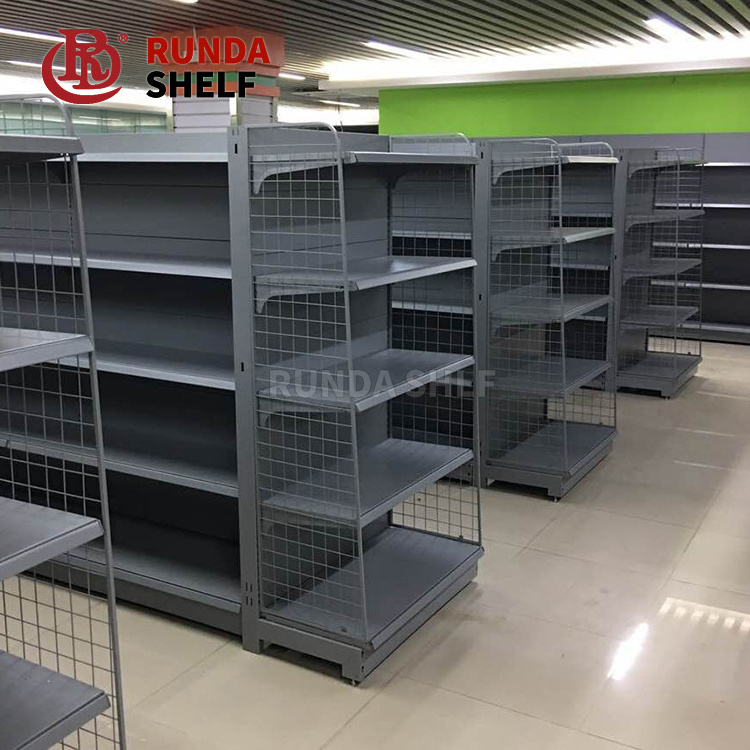 Goods shelves supermarket shelf display racks show stand gondola rack steel shelving RZ