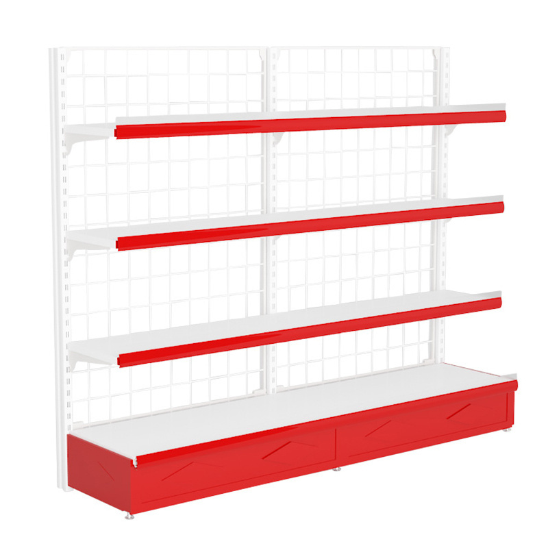 great quality light duty load capacity supermarket convenience store shopping mall display shelves gondola ranking shelving rack