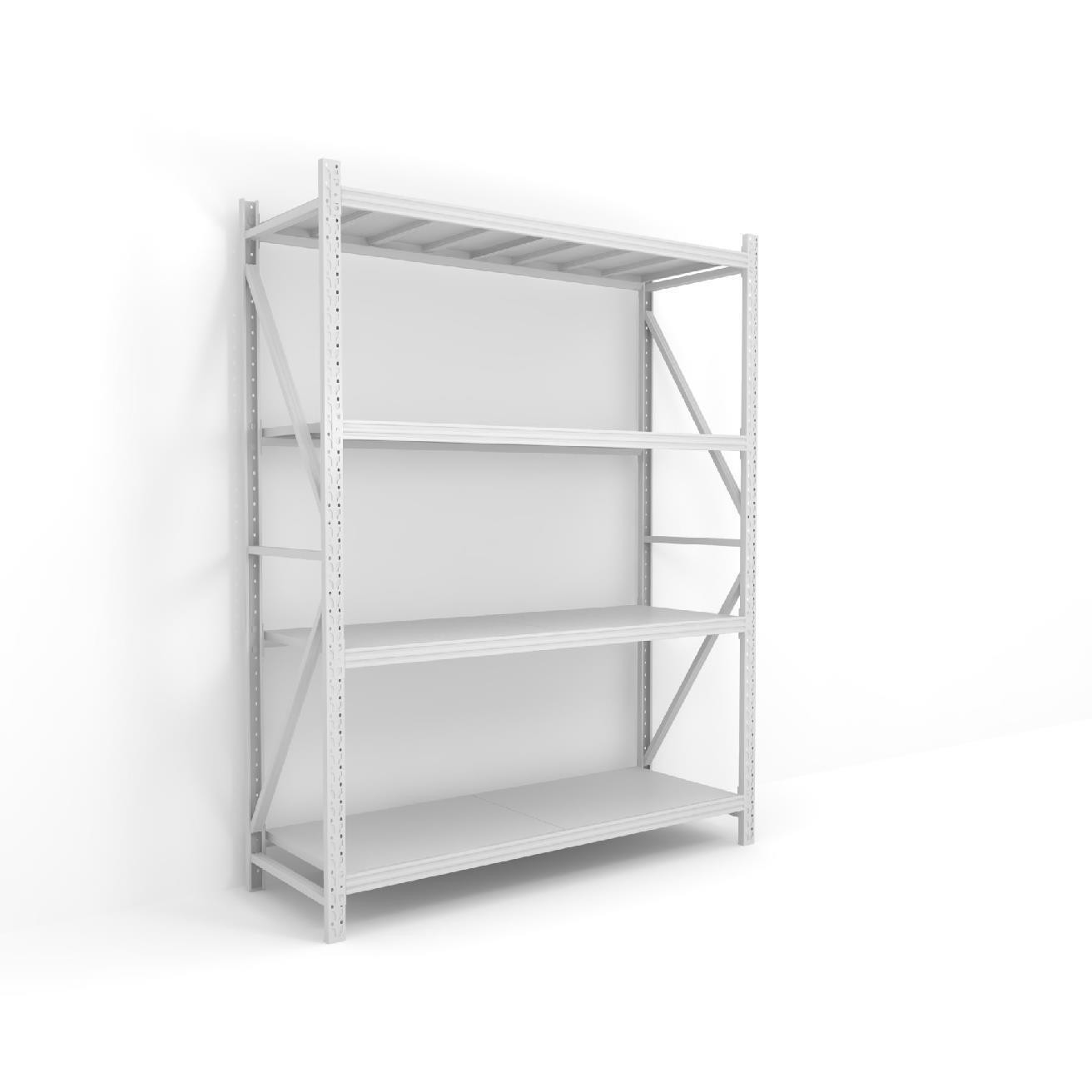 Heavy Duty Boltless Garage Shelves Storage Rack Units - 4 Tier XieDa Rack