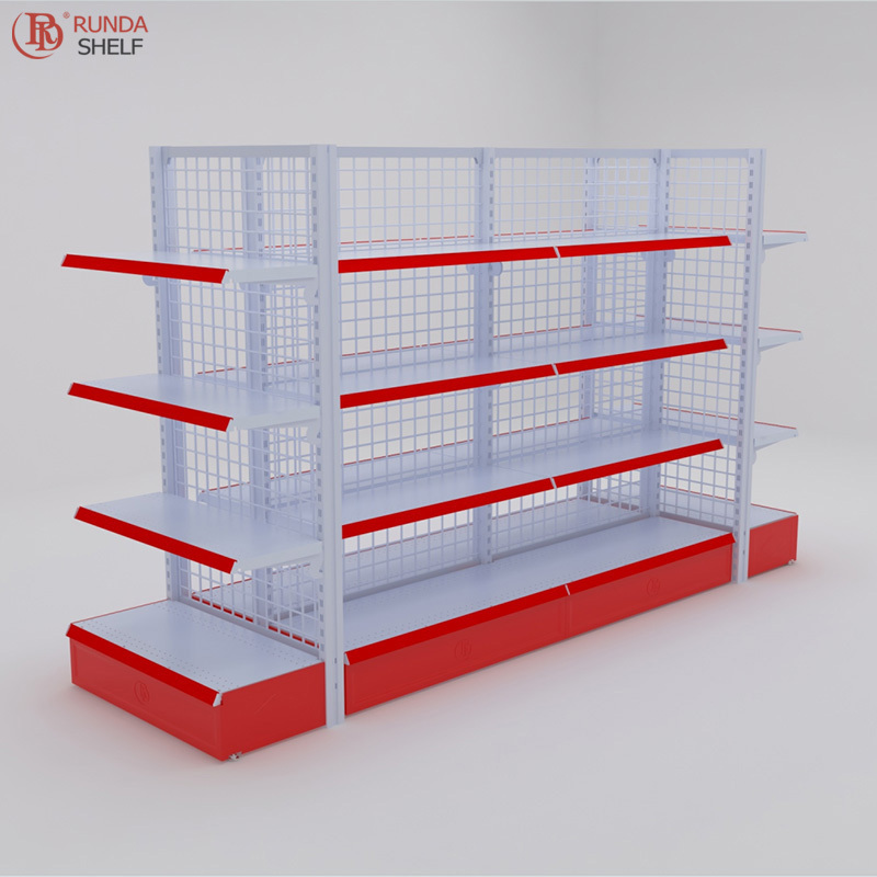 great quality light duty load capacity supermarket convenience store shopping mall display shelves gondola ranking shelving rack