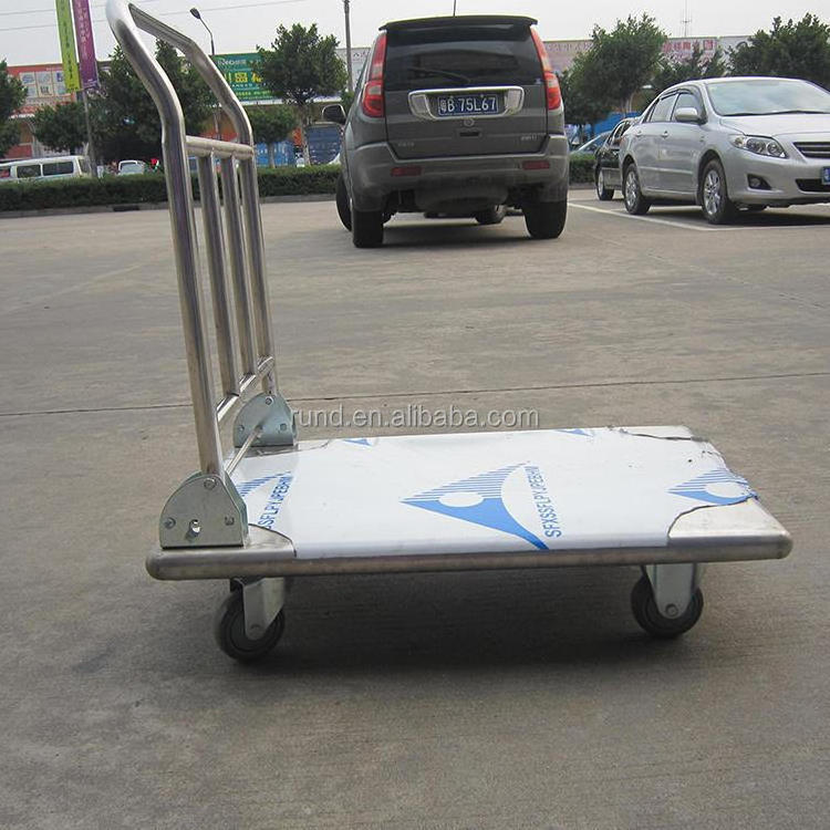 Logistic Stainless steel carts Trolley Platform carts