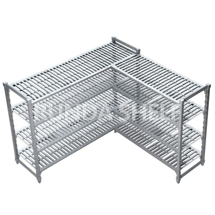 wrought iron shelves racks stainless steel cold storage shelf