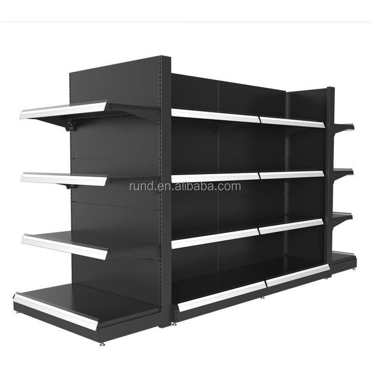 RunDa heavy duty  supermarket metallic shelves /Store Display Racks /gondola shelving  OEM