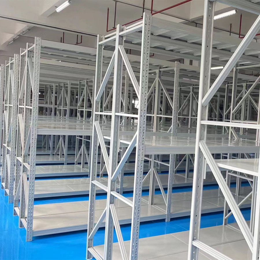 Detachable Stackable Poles Rack for Seafood Storage Customized Portable Detachable Racks Warehouse Metal Stacking Shelves