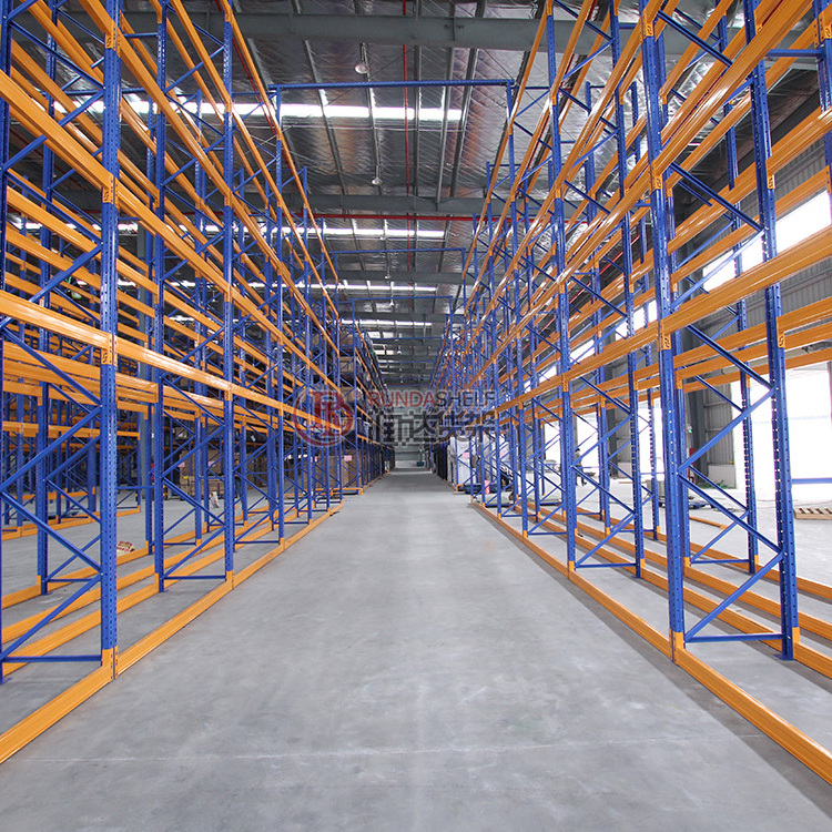 Wholesale Cheap Heavy Duty Rack And Beam Shelves Pallet Racking Beam Shelves Heavy Duty Rack Pallet rz