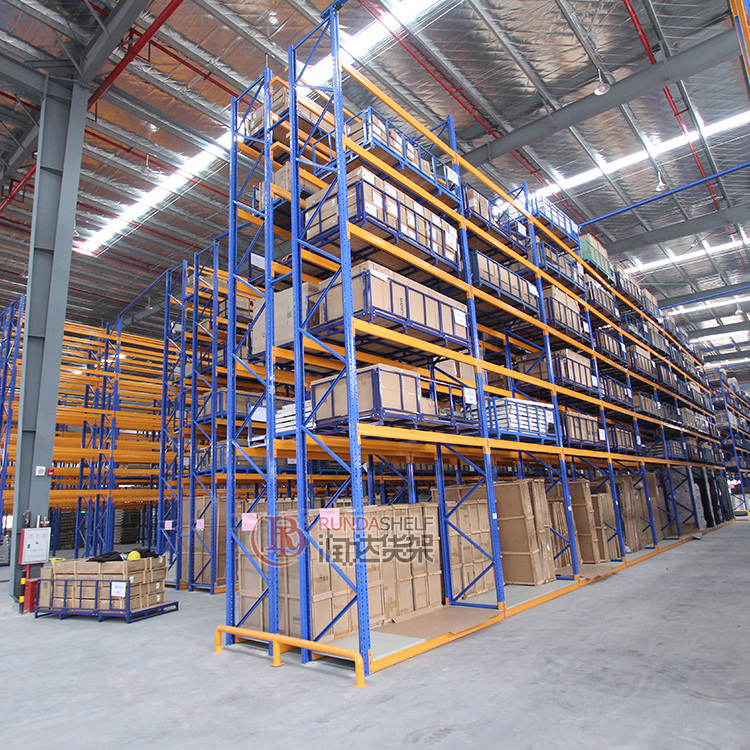 Wholesale Cheap Heavy Duty Rack And Beam Shelves Pallet Racking Beam Shelves Heavy Duty Rack Pallet rz