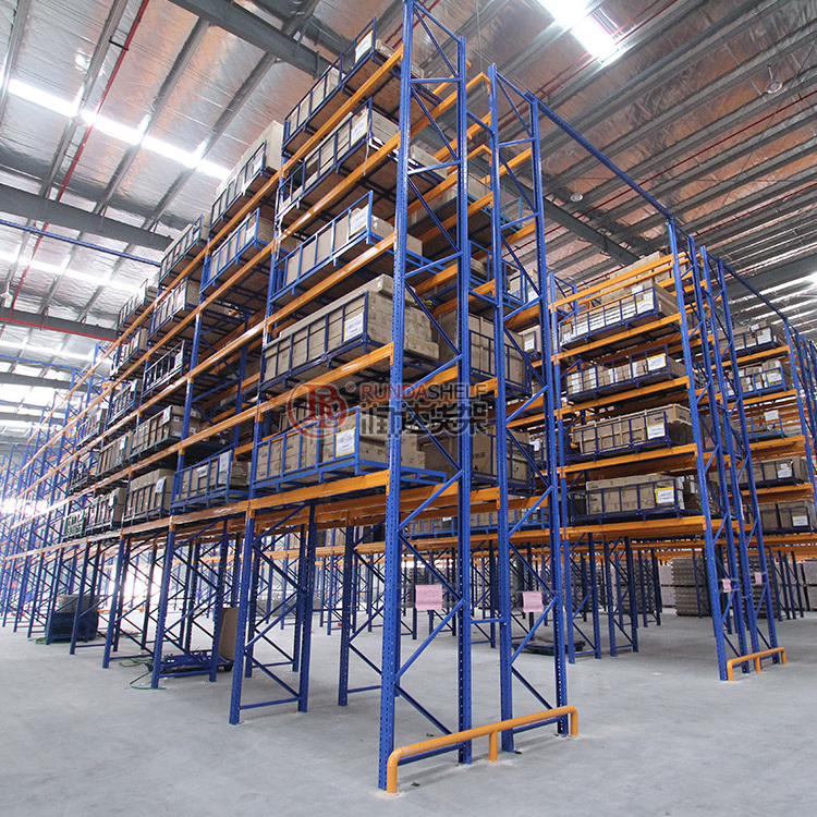 Wholesale Cheap Heavy Duty Rack And Beam Shelves Pallet Racking Beam Shelves Heavy Duty Rack Pallet rz