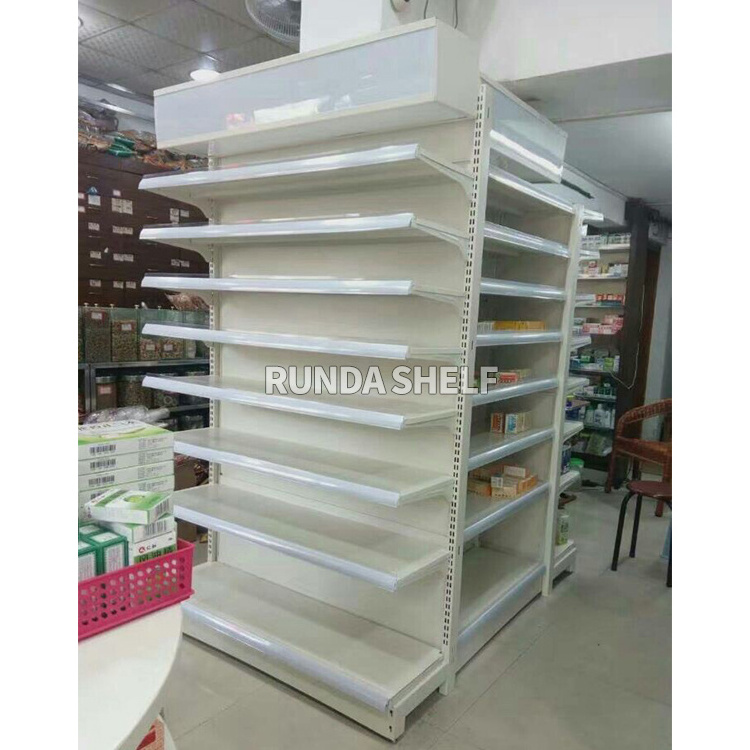 Supermarket shelf double-sided multi-layer commercial convenience store supermarket snack display shelf