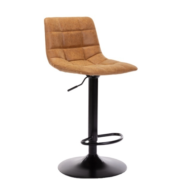 home bar factory direct  Counter Padded Counter Height pu Leather Bar Chair with Heavy Duty Base