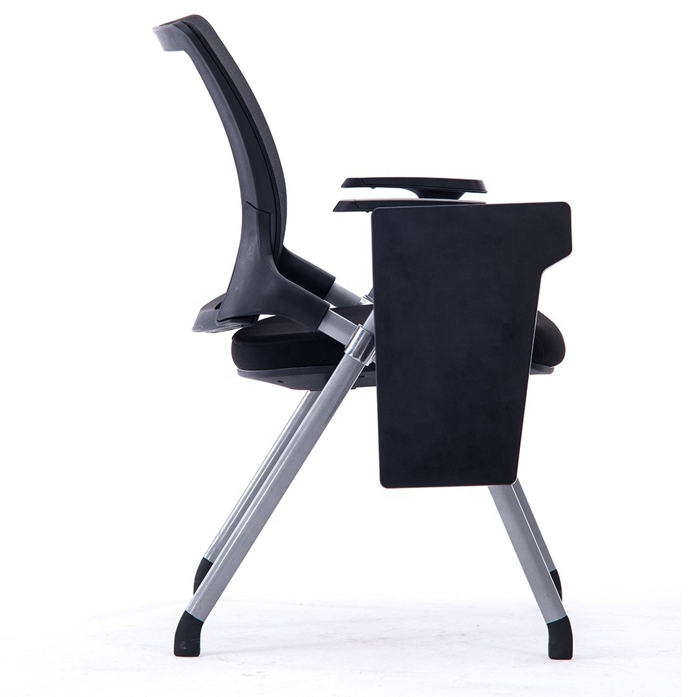 Wholesale Training Room Chair College School Study Chair Student Folding Classroom School Chairs With Writing Tablet Arm