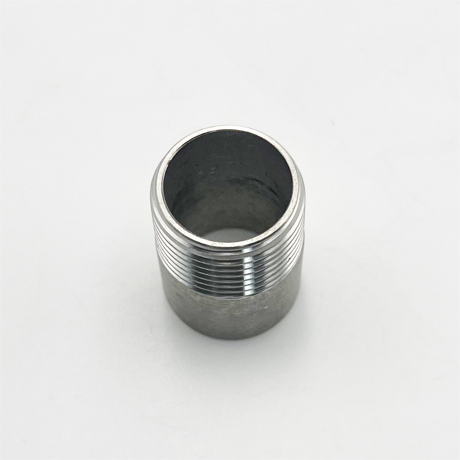 Stainless Steel 201 304 316 Pipe fitting Single Male Threaded Nipples NPT DIN BSP