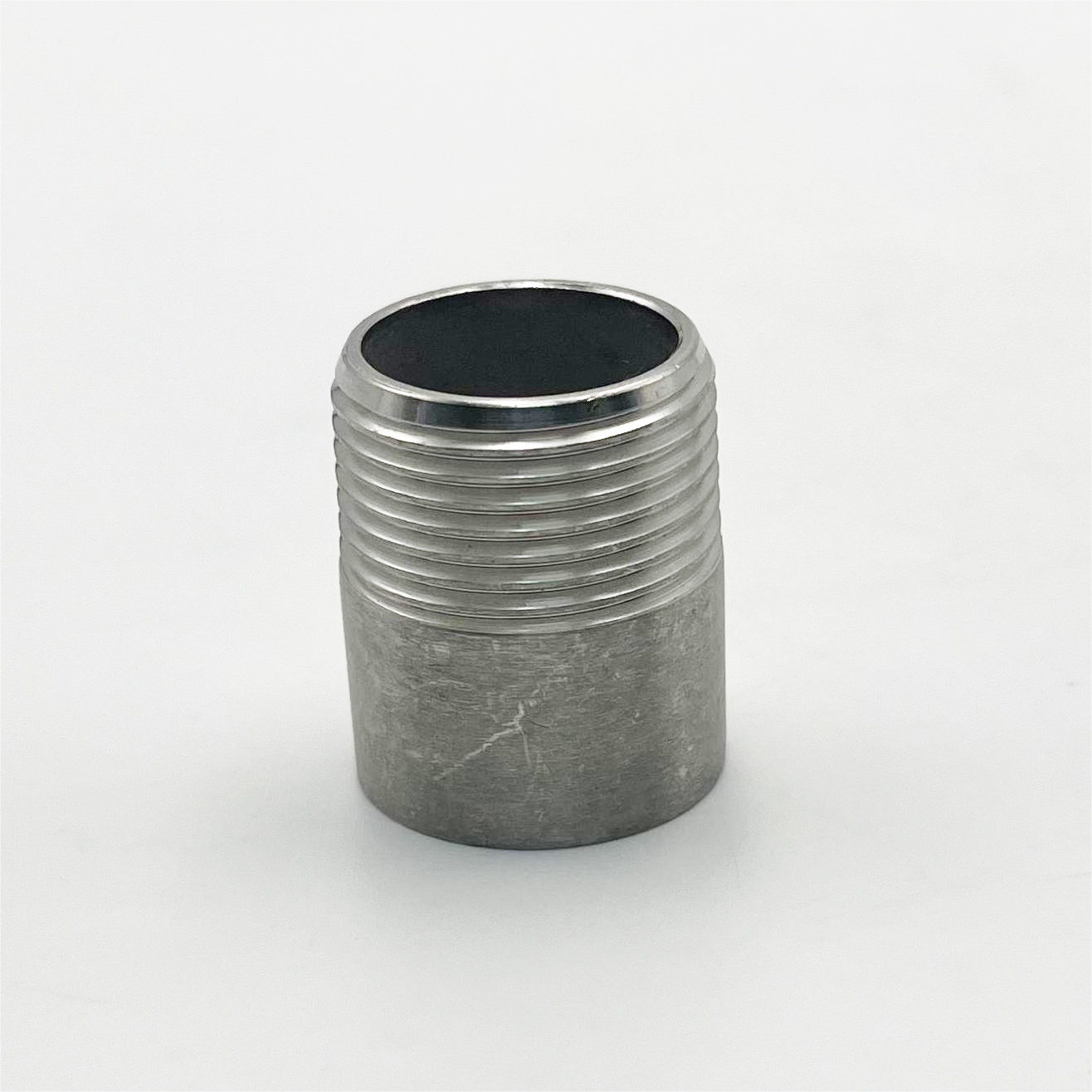 Stainless Steel 201 304 316 Pipe fitting Single Male Threaded Nipples NPT DIN BSP