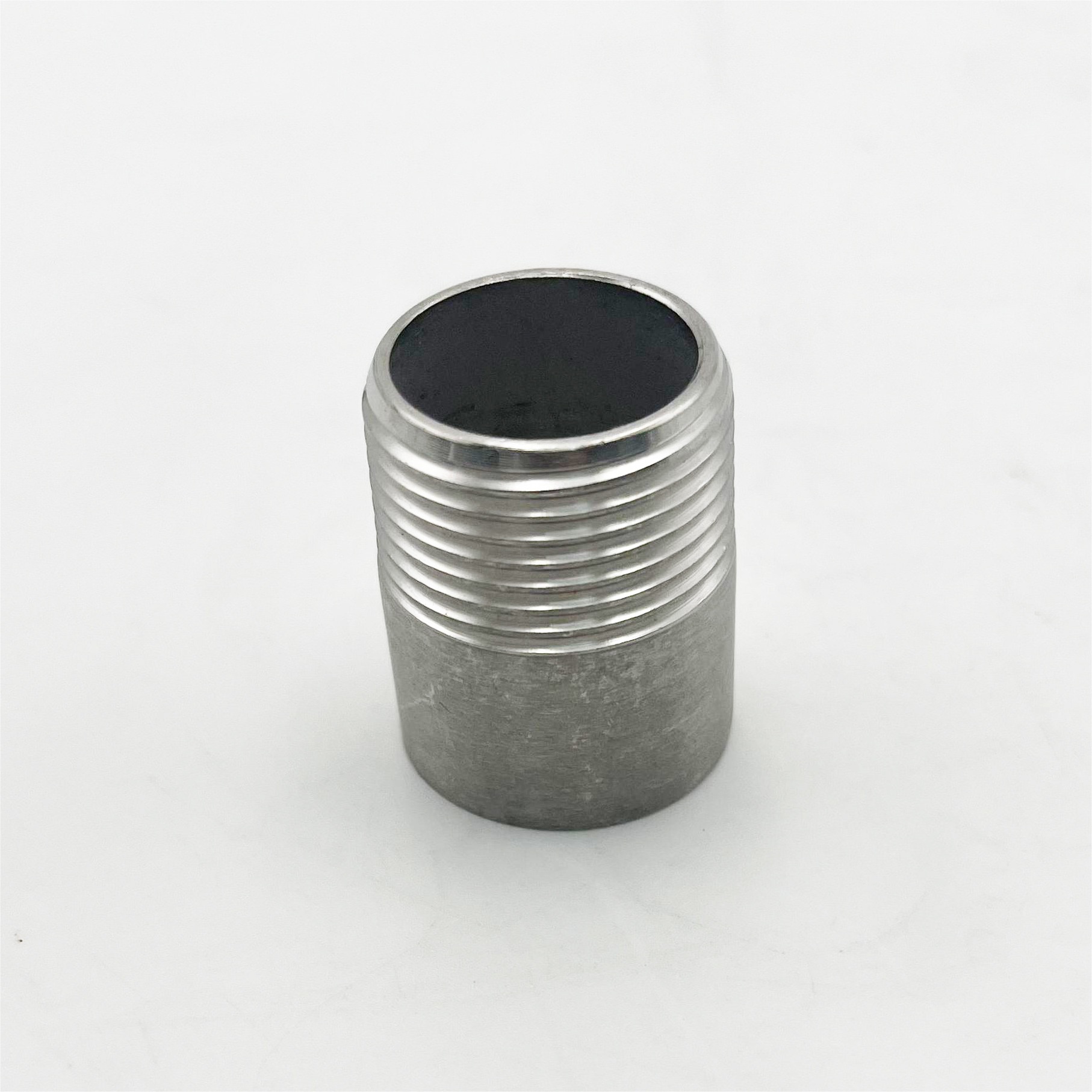 Stainless Steel 201 304 316 Pipe fitting Single Male Threaded Nipples NPT DIN BSP