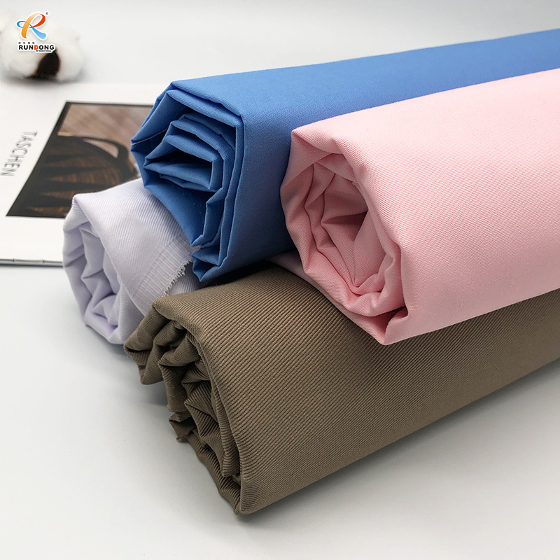 Rundong wholesale  design suppliers  hospital material roll tr waterproof dacron medical  uniforms  fabric