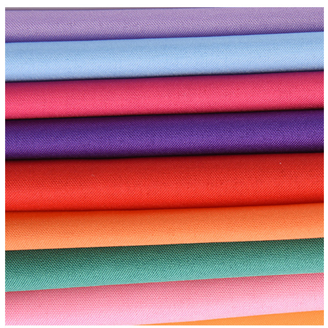 Tela Wholesale african 70g-90g 100% Polyester Twill Anti-Static Waterproof Taffeta Lining Tela Fabric for workwear uniform chief