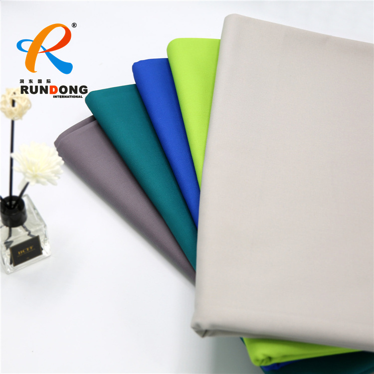 Rundong high quality stock  woven polyester  tr 65/35  uniform   polycotton cotton uniform  fabric