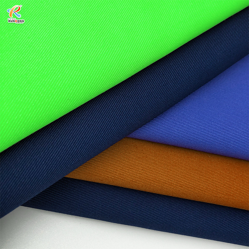 Rundong  High quality low price wholesales   pure tela algodon  100% solid cotton twill fabric