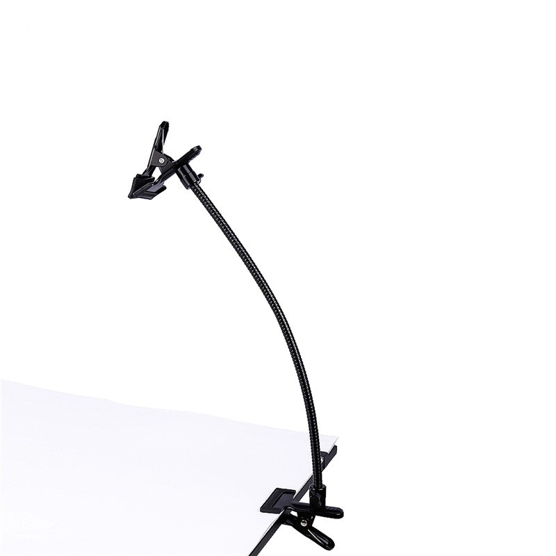 Photo Studio Light Stand Background Holder C Clamp Clip Flex Arm Reflector Premium Aluminum Alloy Magic Clamps with Flex Arm