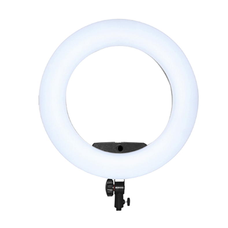 FS-480 FS-480II led photography studio ring light lamp 48w circle lights 3200-5500k video lamp for salon makeup white black