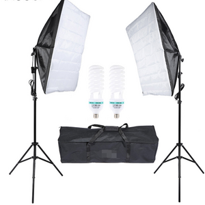 photo studio accessories equipment set indoor photography studio softbox kit with carry bag