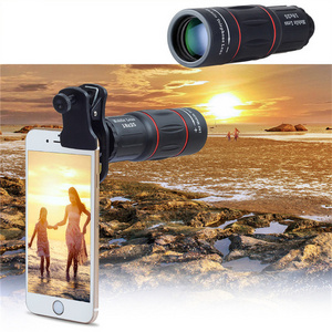 Mobile Phone Lens Universal Clip 18X Zoom Cellphone Telescope Lens Telephoto Smartphone Camera Lens For iPhone Xiaomi