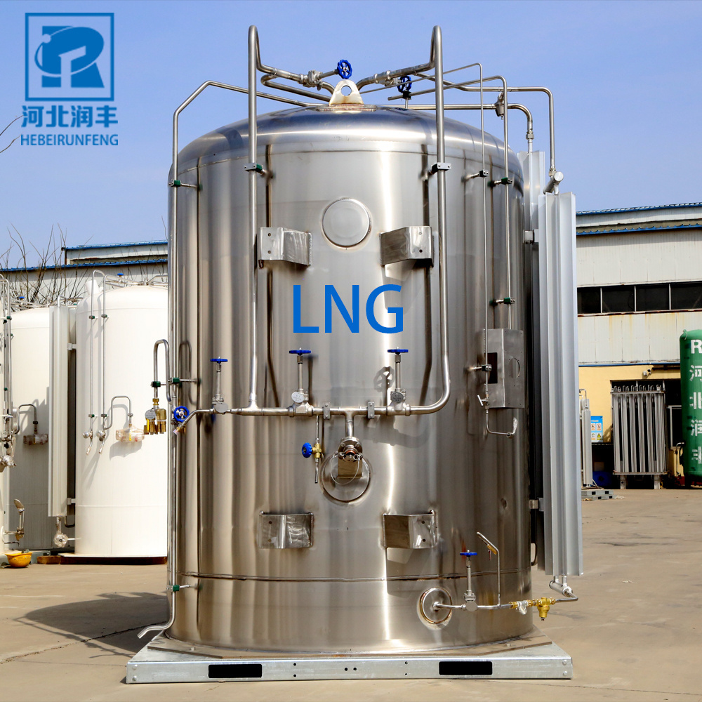 Professional Manufacturer Stainless Steel Low Temperature O2 cryogenic Vertical Co2 Bulk Tanks Liquid Nitrogen Storage MicroBulk