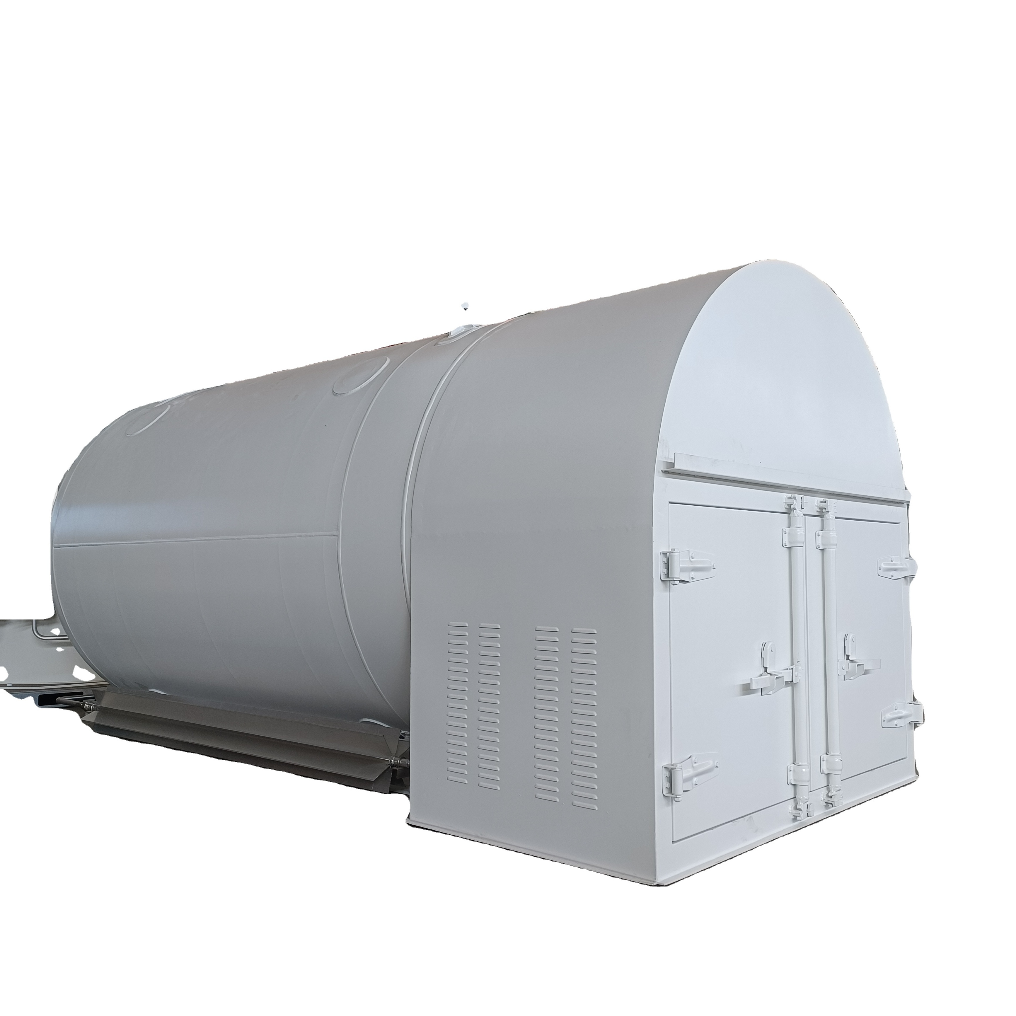 the latest high quality liquid nitrogen oxygen argon gas storage and transportation semi trailer cryogenic truck tank