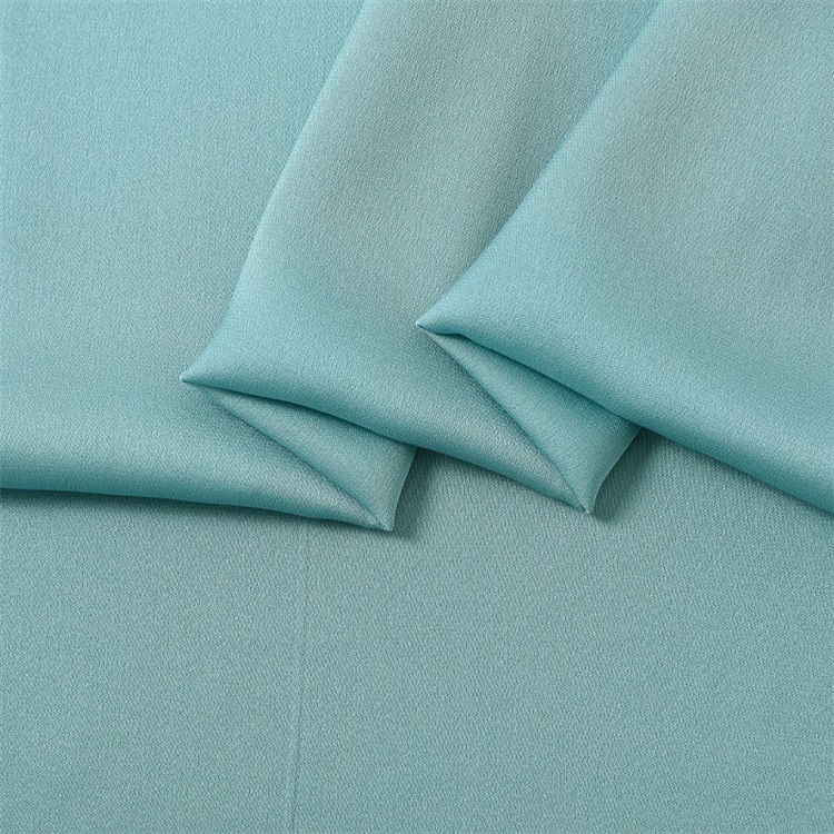 Hot Selling 140cm Width 19mm Plain Real Satin Silk Stretch Double GGT/Georgette Fabric For Shirt/Wide-legged Pants