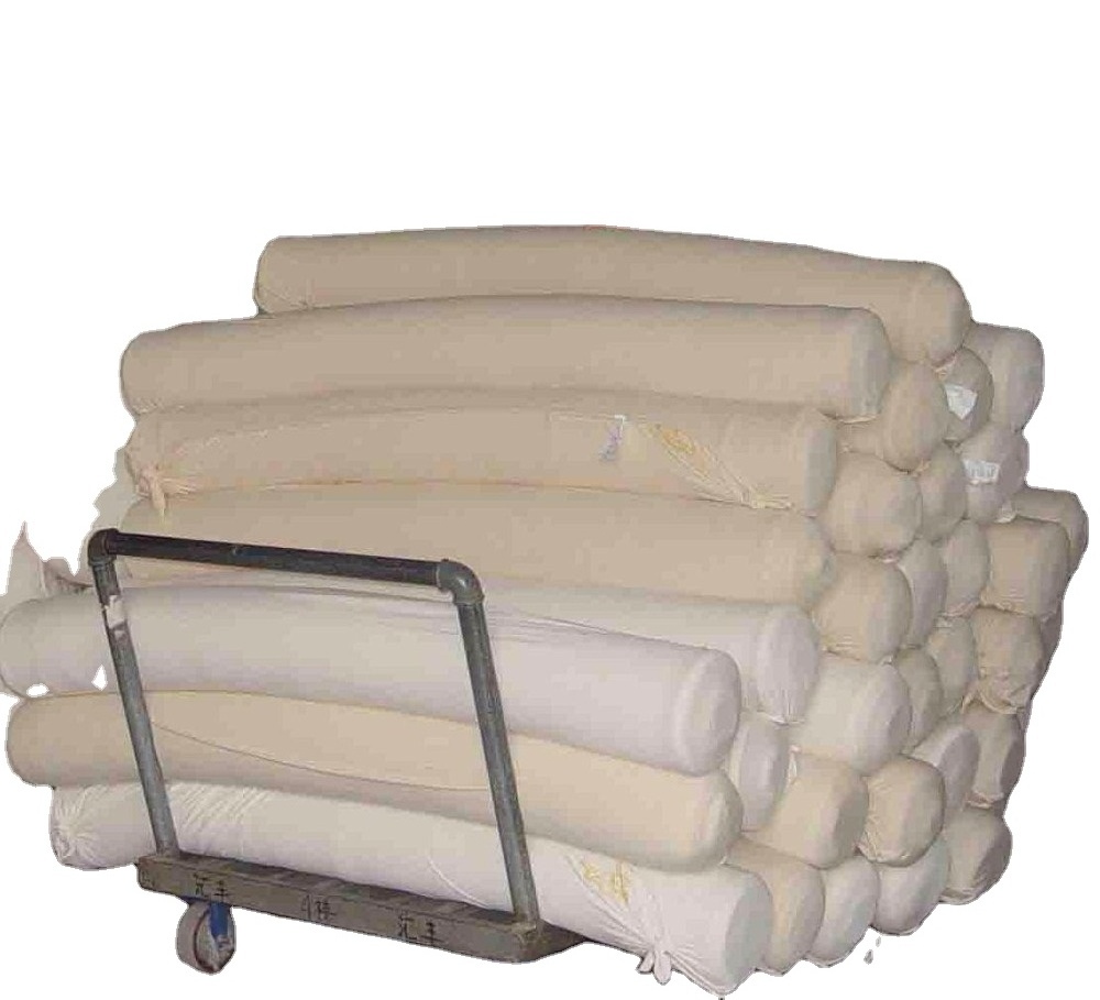 Blended white 60 cotton 40 polyester fabric for make bedding sets