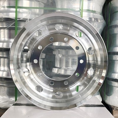 China price cheap and high quality truck wheel 22*6.75 aluminum wheels 6 holes