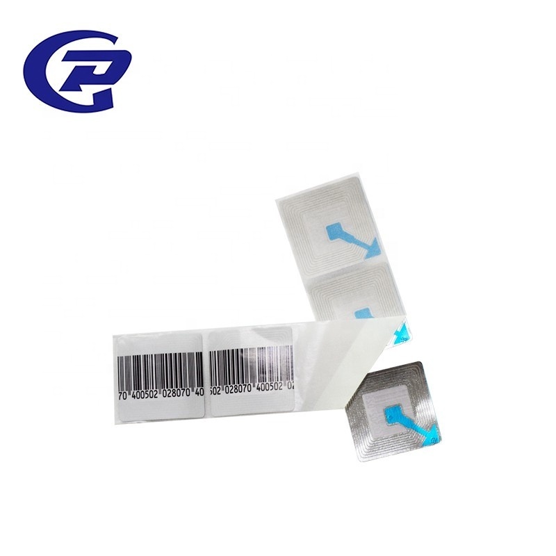 High Quality 8.2MHz Adhesive Anti Theft RF Paper Sticker EAS Soft Label