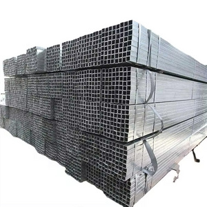 Wholesale hot dip gi seamless galvanized square steel pipe ASTM A106 Sch 40 ERW GI Iron Tube Pipe