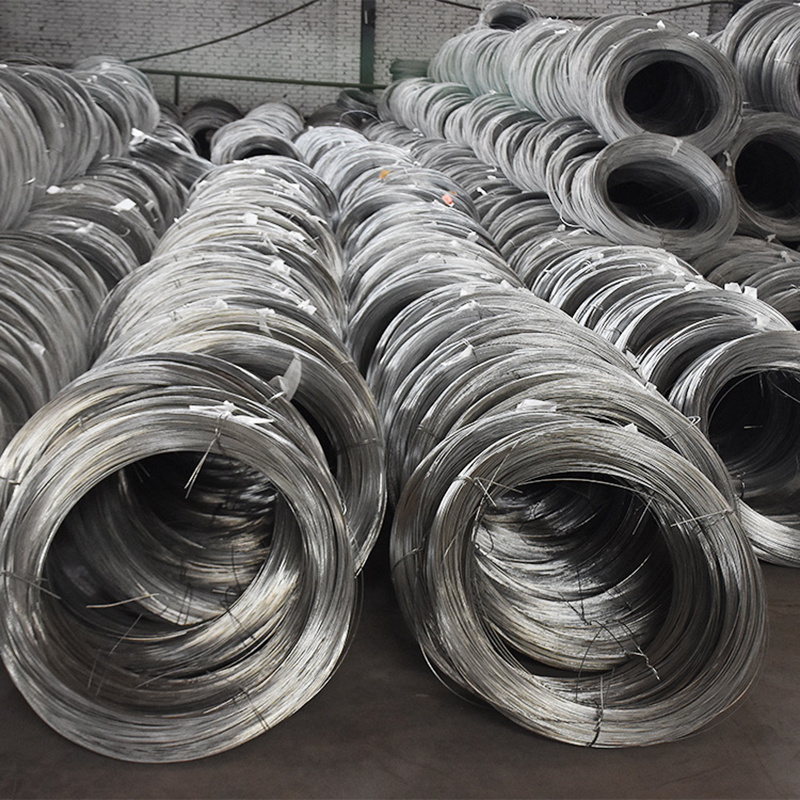 Hot Dipped Galvanized Iron Wire 12 16 18 Gauge Electro galvanized Gi Iron Binding Wire