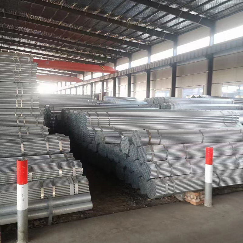 Hot selling  For Greenhouse Frame Used Gi pipe For Sale Standard Length Of Galvanized Round Pipe Tube