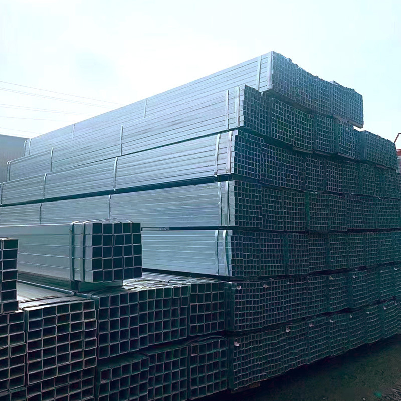 Wholesale hot dip gi seamless galvanized square steel pipe ASTM A106 Sch 40 ERW GI Iron Tube Pipe