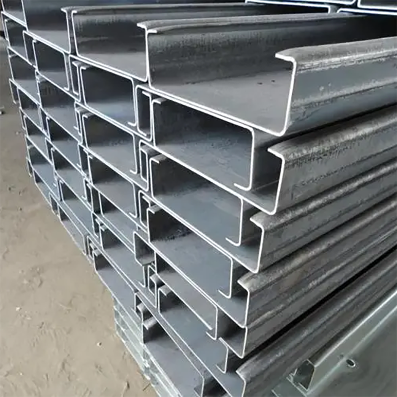 Q235B Q345b Profession Design Galvanized Slotted Unistrut C Type Metal Channel Steel Beams C Channel