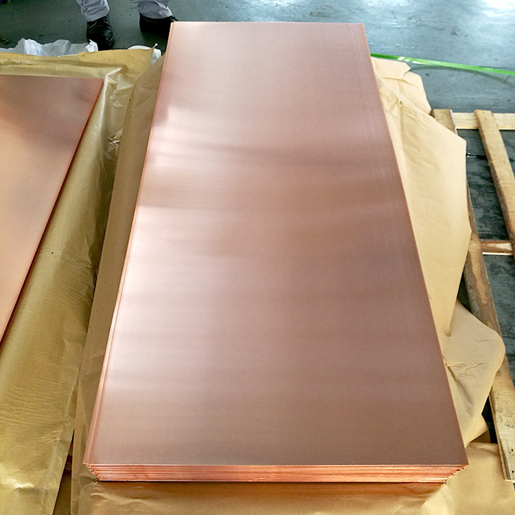 Chinese manufacturer 3mm 5mm 20mm thickness 99.99% Copper Cathodes T2 4x8 copper plate sheet