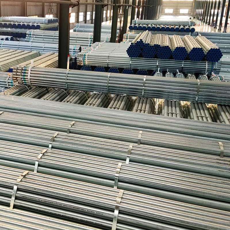 Hot selling  For Greenhouse Frame Used Gi pipe For Sale Standard Length Of Galvanized Round Pipe Tube