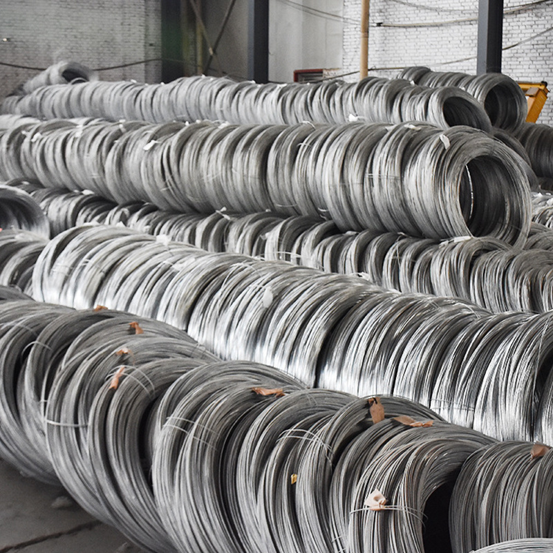 Hot Dipped Galvanized Iron Wire 12 16 18 Gauge Electro galvanized Gi Iron Binding Wire