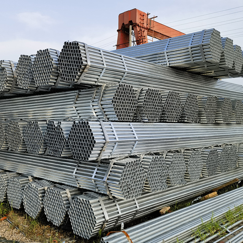 Hot selling  For Greenhouse Frame Used Gi pipe For Sale Standard Length Of Galvanized Round Pipe Tube