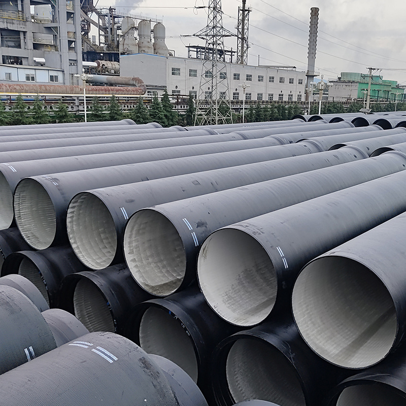 China factory direct sales ISO2531 En545 En598 C25 C30 C40 K9 dn150 dn200 dn250 dn300 dn400 dn500 dn600 Ductile cast Iron Pipes