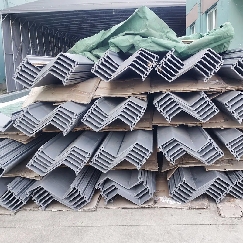 Vinyl Seawall PVC Sheet Piles Long-Lasting FRP Composite PVC Sheet Piling Erosion Control Landscaping PVC Plastic Piles