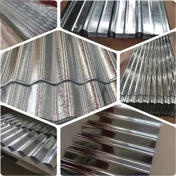 High Quality Z275 Dx51d Metal Galvanized Gi Steel Roofing Sheet Price