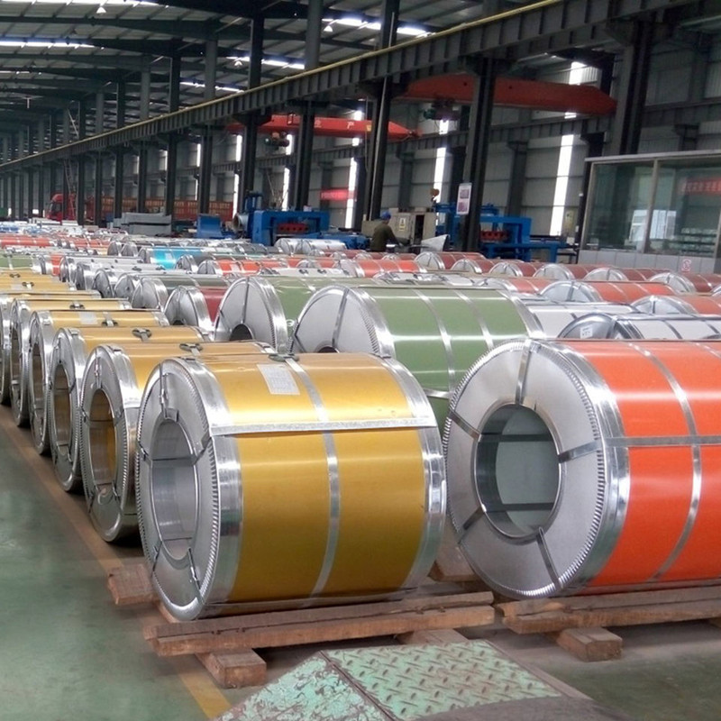 Factory supplier 0.6mm thick Dx51d G550 ppgi color coated steel coil 1.3mm 1.4mm 1.5mm color steel /ppgi/ppgl